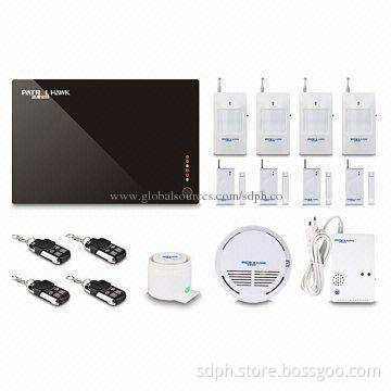 3G/2G GSM SMS Burglar Alarm System, Supports English, German, French, Russian, Spanish Languages